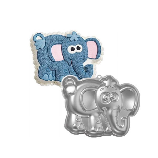 ALUMINIUM ELEPHANT CAKE TRAY