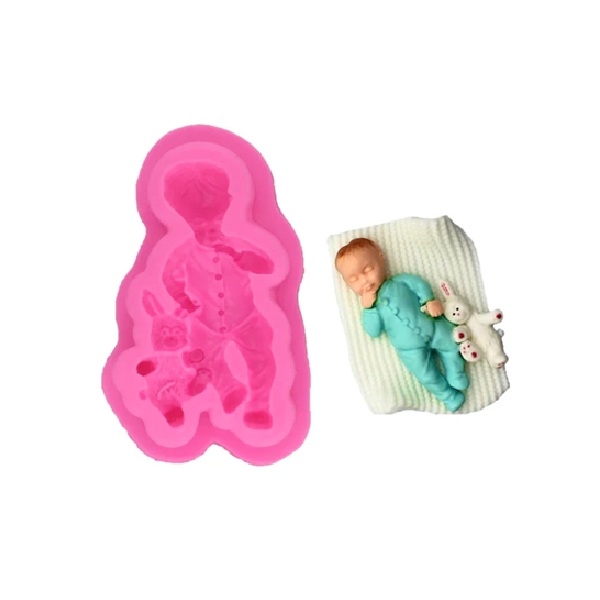 BABY BOY SILICONE MOULD