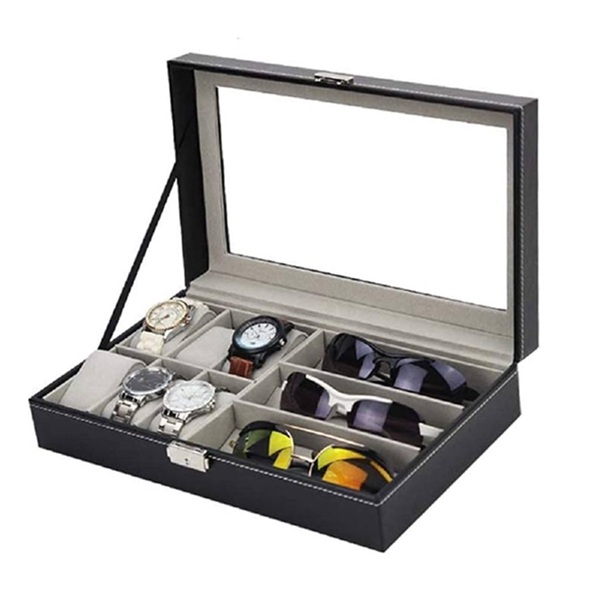 WRIST WATCHES & GLASSES DISPLAY BOX