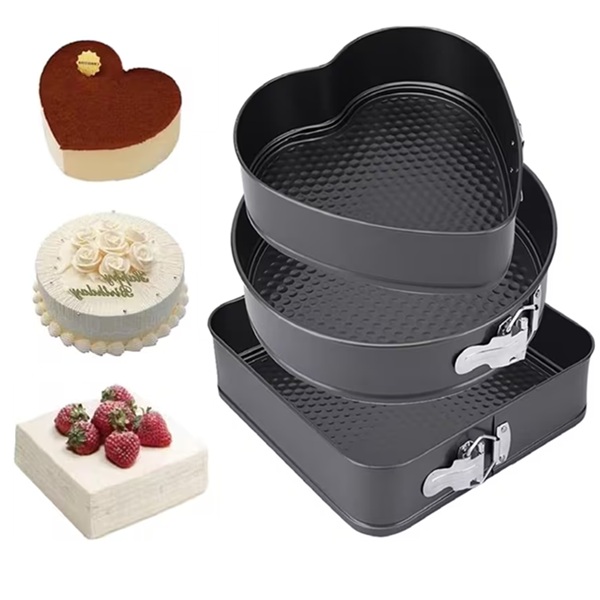 3 PCS SET DIFFERENT SHAPE CAKE MOULD